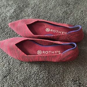 Rothy’s The Point. Like new!